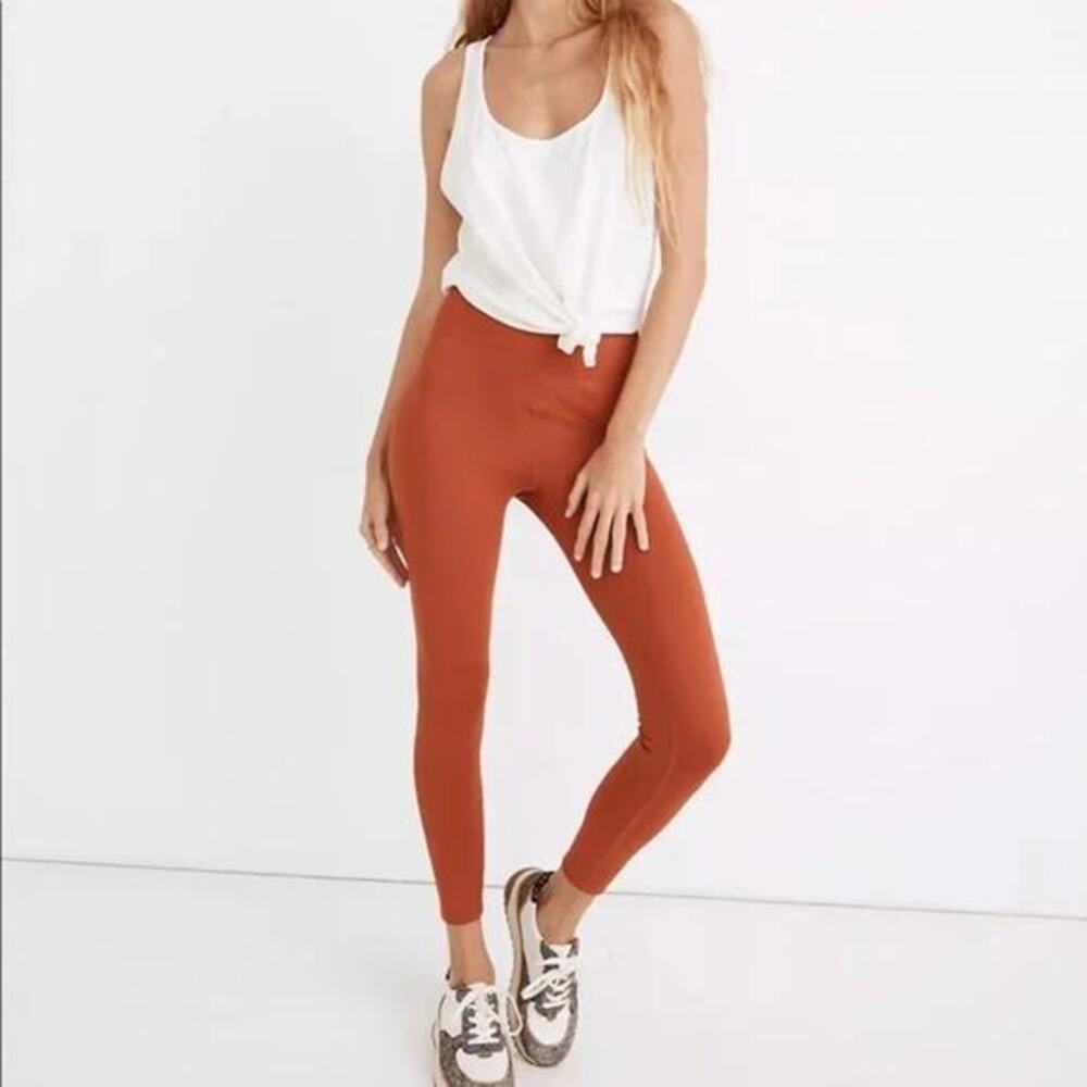 Like New! MADEWELL MWL Rusty Torch Flex High-Rise 25" Leggings NB877 - Small